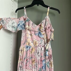 Maxi girls dress from Dillard pleated